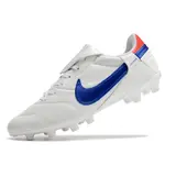 Nike Premier 3 White and Blue Firm Ground FG Football Boot