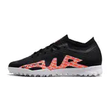 Nike Zoom Mercurial Vapor 15 Elite Black White and Orange Turf TF Football Boot