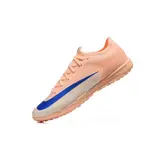 Nike Air Zoom Mercurial Vapor 17 Elite Orange and Blue Turf TF Kids Football Boot - Peach