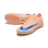 Nike Air Zoom Mercurial Vapor 17 Elite Orange and Blue Turf TF Kids Football Boot - Peach