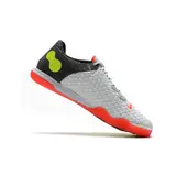 Nike Reactgato IC White Gray and Orange Indoor IC Football Boot