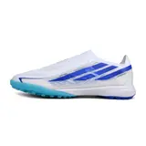 Adidas F50 Hyperfast Laceless Elite White and Blue World Cup Turf TF Football Boot