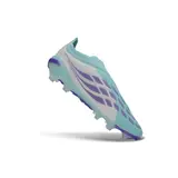Adidas Predator 26 Elite Laceless Light Blue Firm Ground FG Football Boot - Aqua