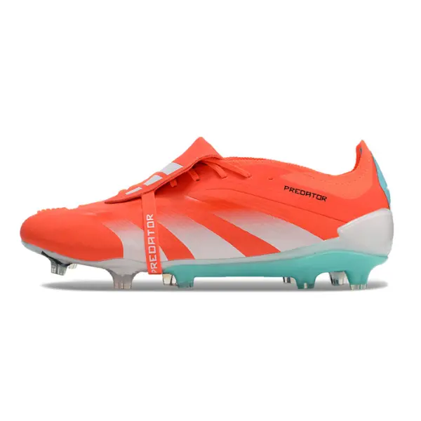 Adidas Predator 30 Elite Tongue Red and Light Blue Firm Ground FG Football Boot