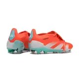 Adidas Predator 30 Elite Tongue Red and Light Blue Firm Ground FG Football Boot