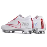 Nike Zoom Mercurial Vapor 15 Elite White Red and Silver Firm Ground FG Kids Football Boot