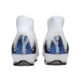 Nike Air Zoom Mercurial Superfly 10 Elite White and Black Firm Ground FG Kids Football Boot