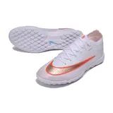Nike Air Zoom Mercurial Vapor 17 Elite White and Red Turf TF Football Boot