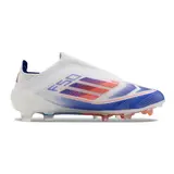 Adidas F50 Elite Laceless Green and Blue Firm Ground FG Kids Football Boot