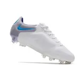 Nike Tiempo Legend 9 Elite White and Light Blue Firm Ground FG Football Boot