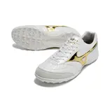 Mizuno Morelia Sala White and Gold Turf TF Football Boot