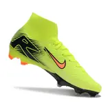 Nike Air Zoom Mercurial Superfly 10 Elite Yellow Firm Ground FG Football Boot