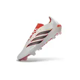 Adidas Predator 26 Elite White and Orange Firm Ground FG Football Boot - White/Maroon
