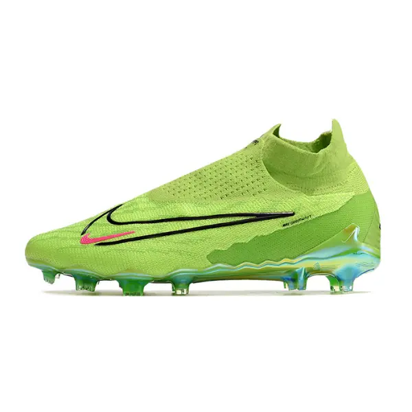 Nike Phantom GX Elite DF Green and Black Firm Ground FG Football Boot