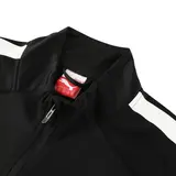 Puma Black Cold Set Jacket and Pants - White Stripe