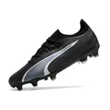 Puma Ultra Ultimate Black Firm Ground FG Football Boot - Black/Grey