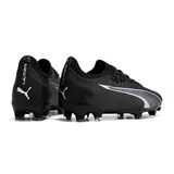 Puma Ultra Ultimate Black Firm Ground FG Football Boot - Black/Grey