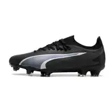 Puma Ultra Ultimate Black Firm Ground FG Football Boot - Black/Grey