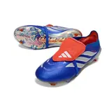 Adidas Predator 26 Elite Tongue Blue and Silver Firm Ground FG Football Boot