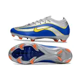 Nike Air Zoom Mercurial Vapor 16 Elite Grey and Blue Firm Ground FG Football Boot