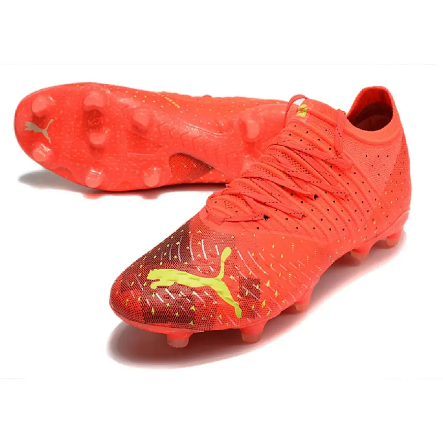 Puma Future Z 1.3 Fearless Pack Black and Yellow Firm Ground FG Football Boot