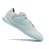 Nike Streetgato Gray and Blue Indoor IC Football Boot - Pale Blue