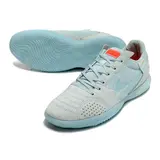 Nike Streetgato Gray and Blue Indoor IC Football Boot - Pale Blue