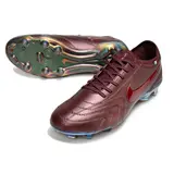 Nike Tiempo 10 Legend Luxe Elite Burgundy Italy Pack Firm Ground FG Football Boot