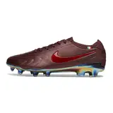 Nike Tiempo 10 Legend Luxe Elite Burgundy Italy Pack Firm Ground FG Football Boot