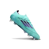 Adidas F50 Primeknit Elite Light Blue and Pink Mixed Studs SG Football Boot