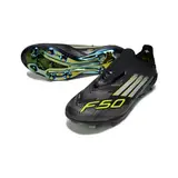 Adidas F50+ Elite Laceless Black Pack Firm Ground FG Football Boot