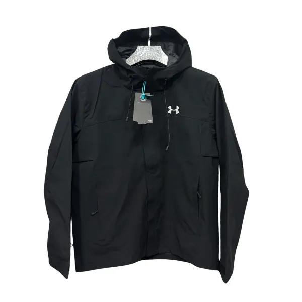 Under Armor Black Windbreaker Jacket