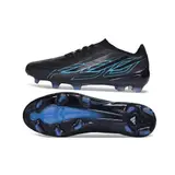 Adidas F50 Hyperfast Elite Black and Blue World Cup Firm Ground FG Football Boot