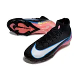 Nike Air Zoom Mercurial Superfly 10 Elite Black Pink and Blue Firm Ground FG Football Boot