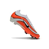 Nike Air Zoom Mercurial Vapor 16 Elite Gray and Orange Firm Ground FG Football Boot
