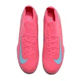 Nike Zoom Mercurial Vapor 16 Elite Pink and Blue Kids Turf TF Football Boot