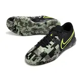 Nike Tiempo 10 Legend Academy Black and Green Camouflage Indoor IC Football Boot