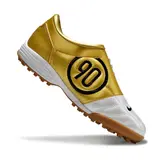 Nike Total 90 III Turf TF Grey and Gold Football Boot