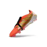 Adidas Predator 26 Elite Tongue Orange and Golden Firm Ground FG Football Boot