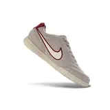 Nike Tiempo Streetgato Gray and Red Indoor IC Football Boot