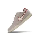 Nike Tiempo Streetgato Gray and Red Indoor IC Football Boot