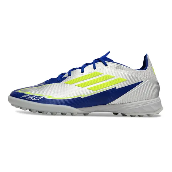 Adidas F50 Elite Turf TF Silver and Blue Football Boot