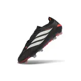 Adidas Predator 26 Elite Black, Red and White Firm Ground FG Football Boot