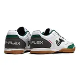 Joma Top Flex 24 IC White Black and Green Futsal Football Boot