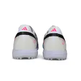 Adidas F50 Hyperfast Laceless Elite White, Black and Purple Turf TF Kids Football Boot