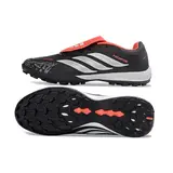Adidas Predator 26 League Tongue Black and Red Turf TF Football Boot