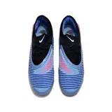 Nike Phantom 6 Elite Blue, Black and Pink Firm Ground FG Kids Football Boot