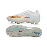 Nike Air Zoom Mercurial Vapor 17 Elite White and Golden Firm Ground FG Football Boot