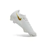Nike Air Zoom Mercurial Vapor 17 Elite White and Golden Firm Ground FG Football Boot