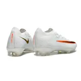 Nike Air Zoom Mercurial Vapor 17 Elite White and Golden Firm Ground FG Football Boot